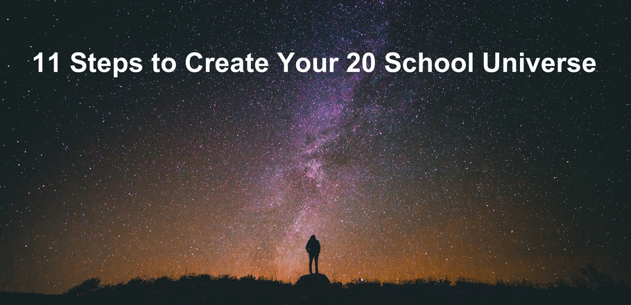 11 Steps to Create Your 20 School Universe